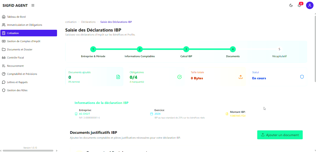 14 – Téléchargement Documents