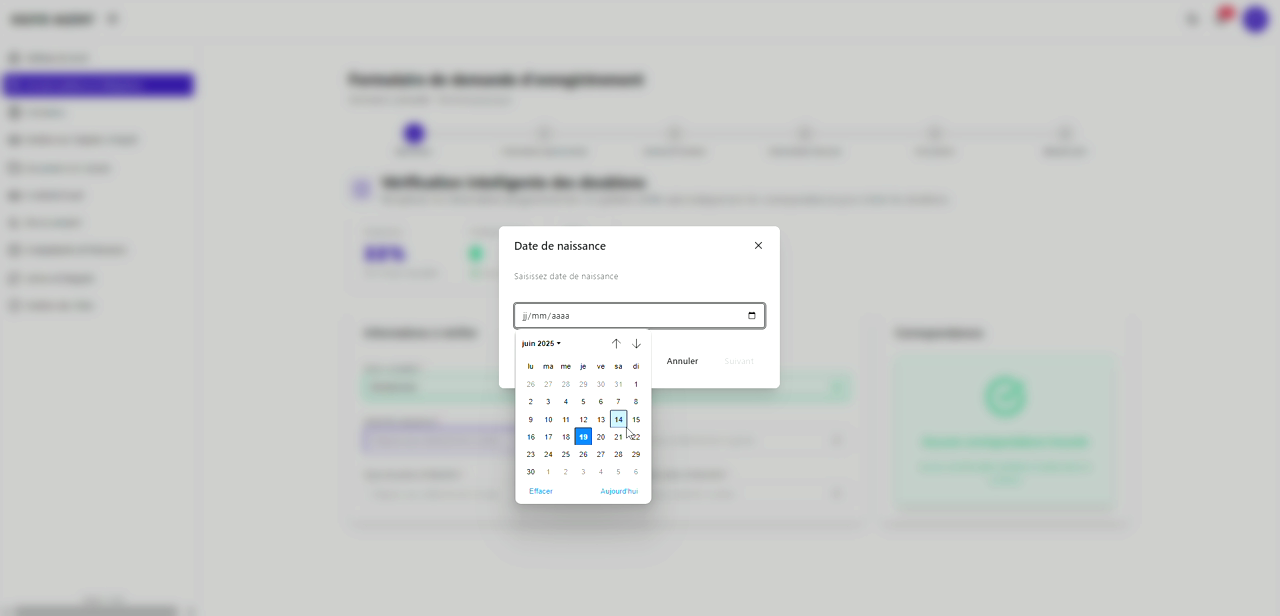 4 – Date de naissance