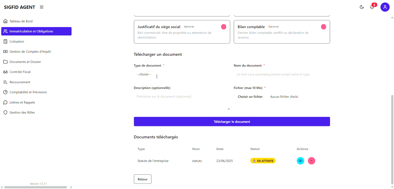 7 – Télécharger le document