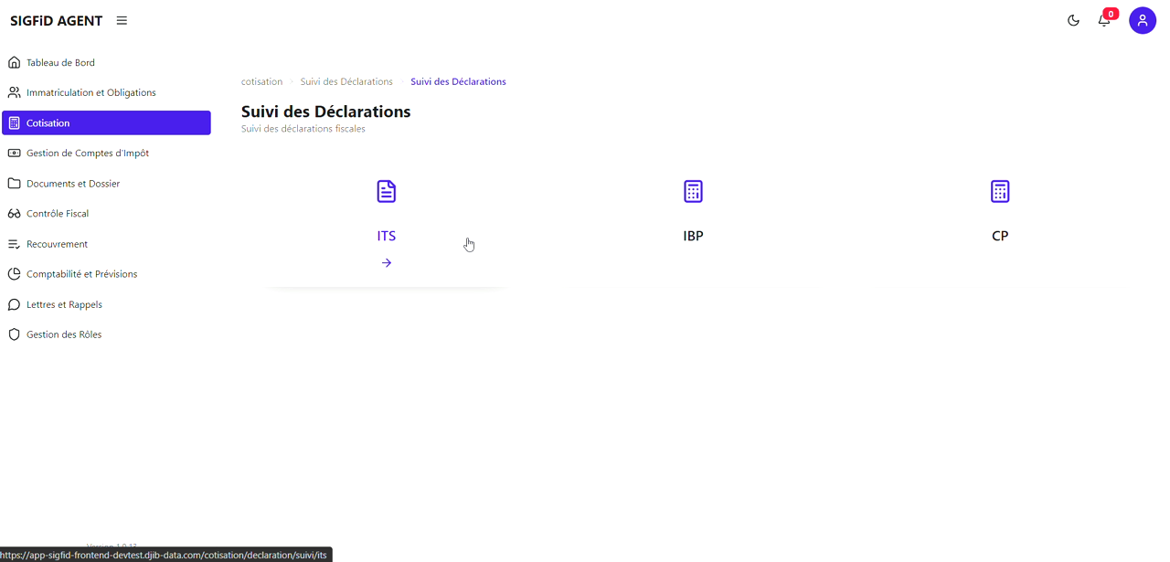 3 – Sélection ITS